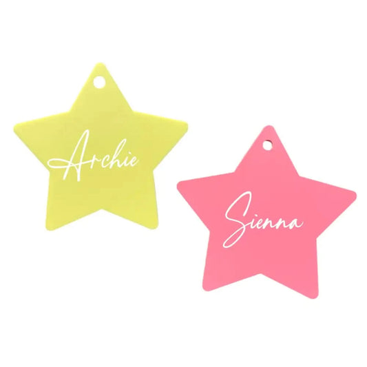 Bag Tag - Star - Timber Tinkers