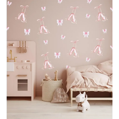 Ballet Slippers & Bows - Timber Tinkers
