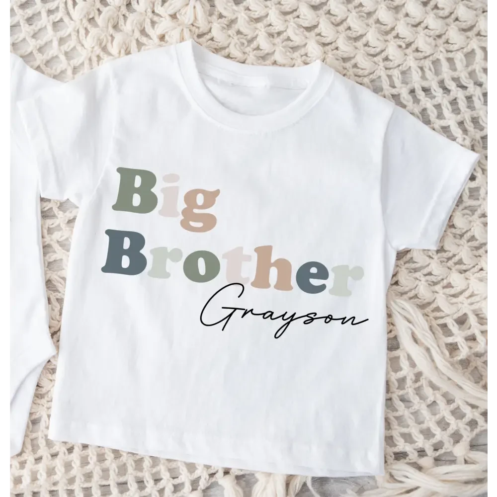 Big Brother T-Shirt - Natural - Timber Tinkers