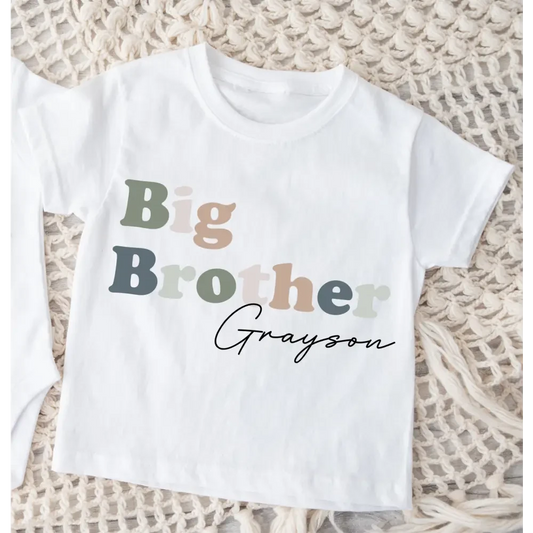 Big Brother T-Shirt - Natural - Timber Tinkers