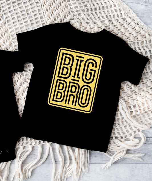 big bro Black Tshirt