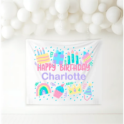 Birthday Banner - Confetti - Timber Tinkers