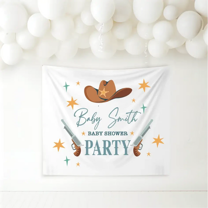 Birthday Banner - Cowboy - Timber Tinkers