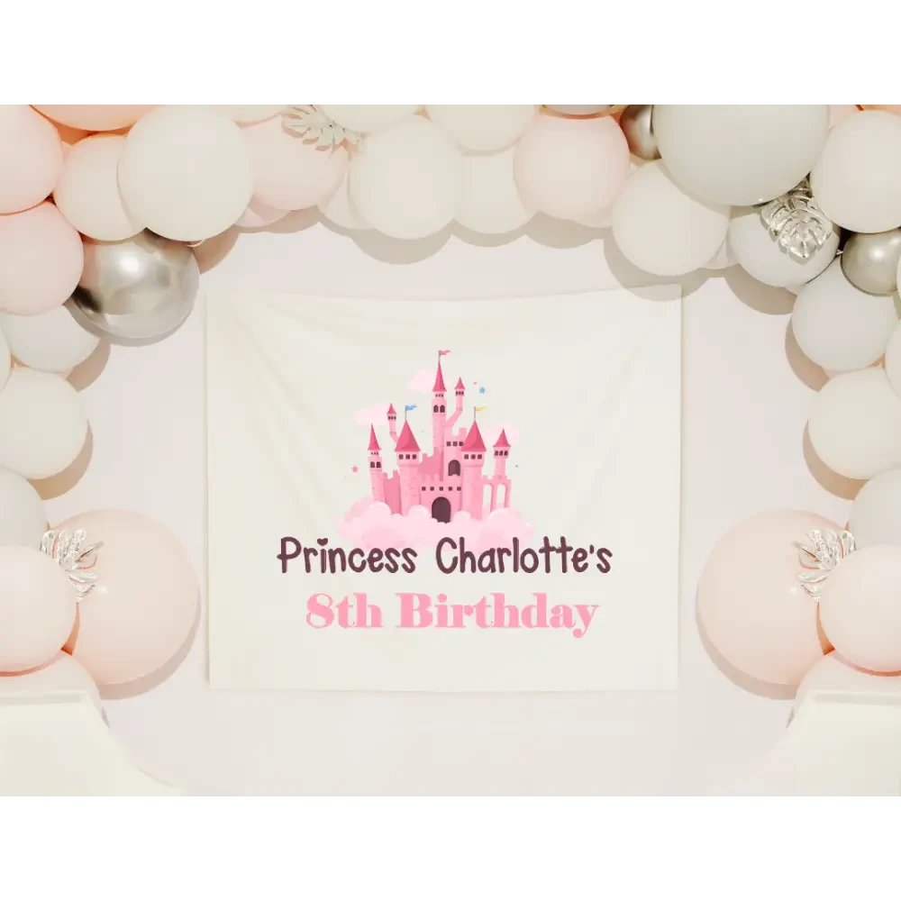 Birthday Banner - Princess - Timber Tinkers