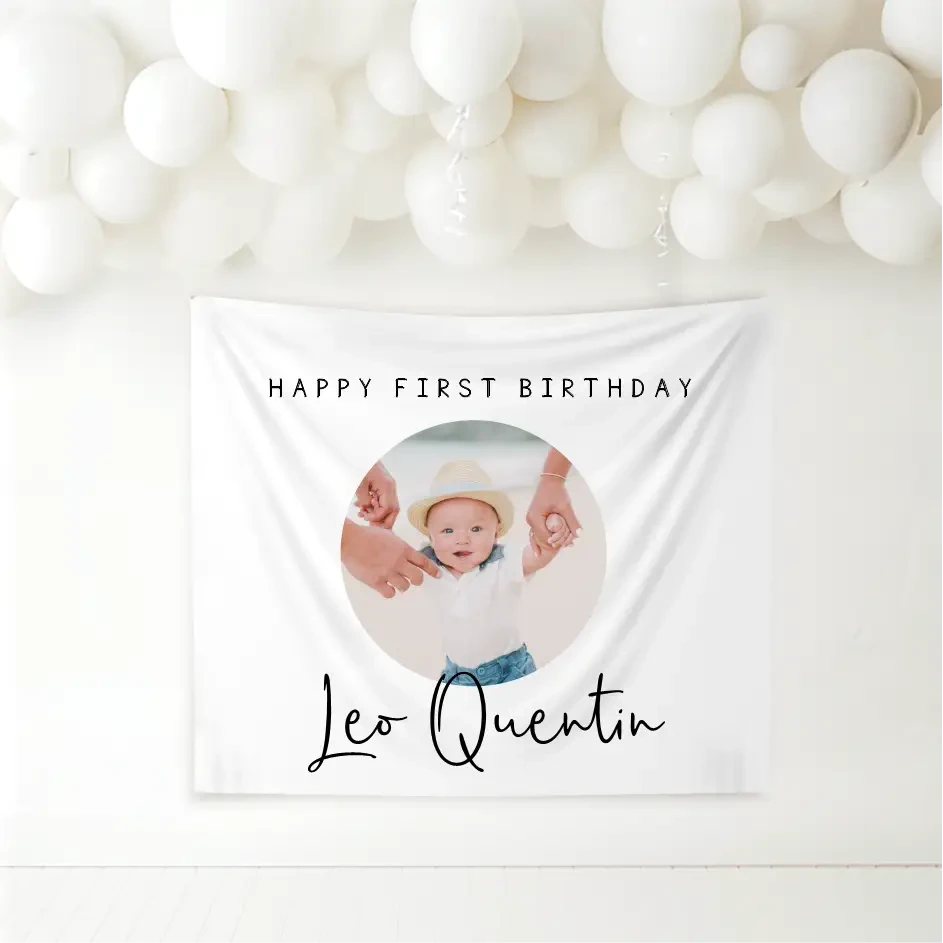 Birthday Banner - Round - Timber Tinkers