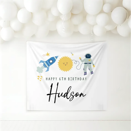 Birthday Banner - Space - Timber Tinkers