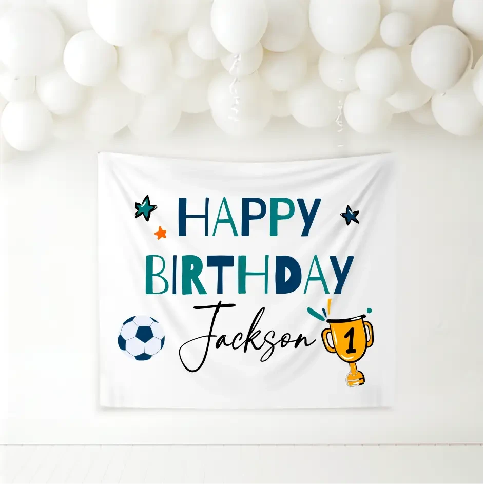 Birthday Banner - Sports - Timber Tinkers