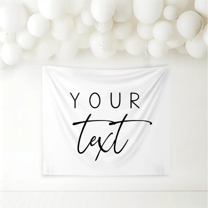 Birthday Banner - Your Text - Timber Tinkers