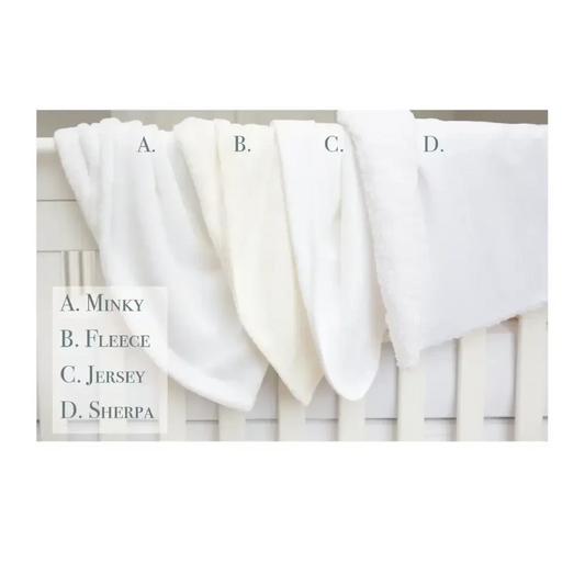 Blanket - 2 Names Multiple Colours - Timber Tinkers