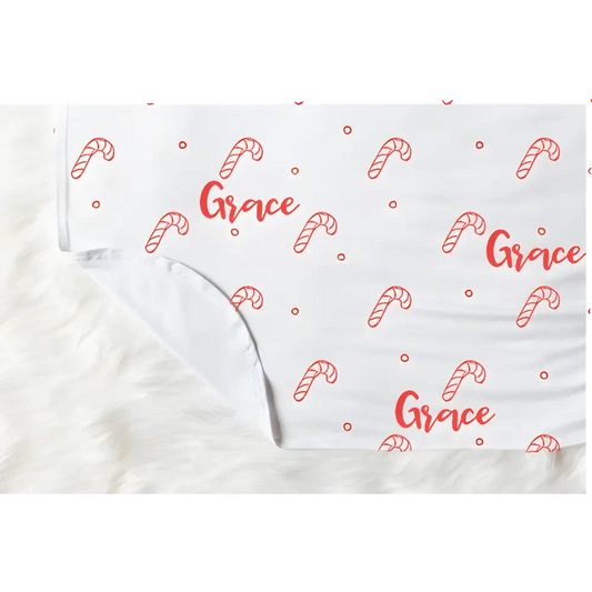 Blanket - Candycane - Timber Tinkers