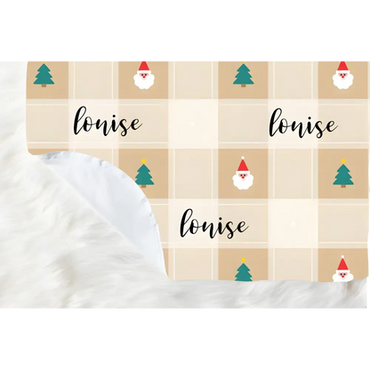 Blanket - Christmas Gingham - Timber Tinkers