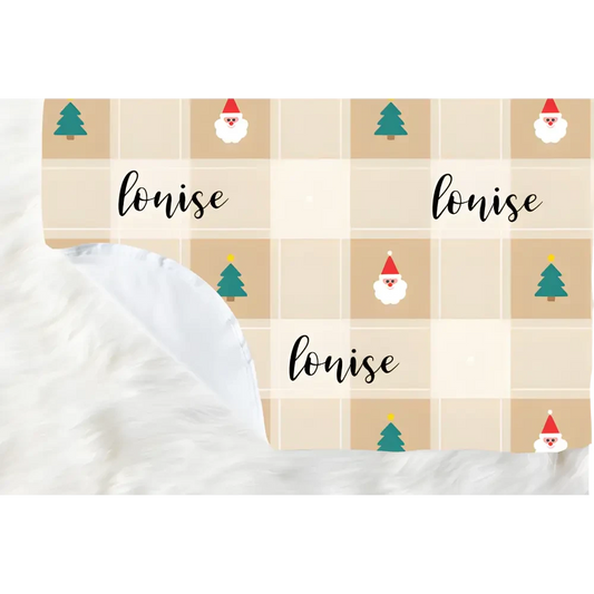 Blanket - Christmas Gingham - Timber Tinkers