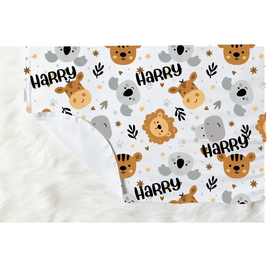 Blanket - Cute Animals - Timber Tinkers