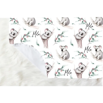 Blanket - Personalised Koala - Timber Tinkers