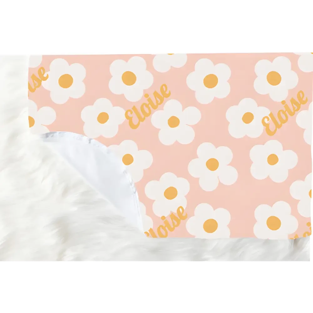 Blanket - Pink Daisy - Timber Tinkers