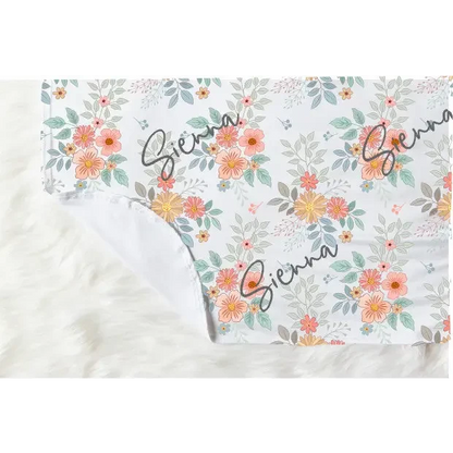 Blanket - Retro Flower - Timber Tinkers