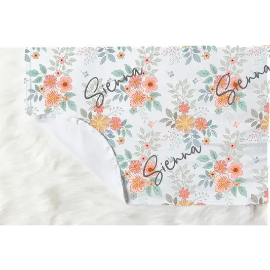 Blanket - Retro Flower - Timber Tinkers