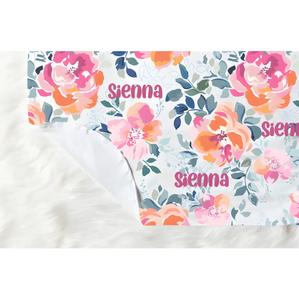 Blanket - Vibrant Flower - Timber Tinkers