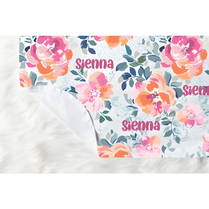 Blanket - Vibrant Flower - Timber Tinkers