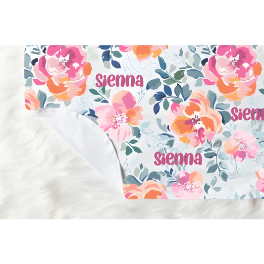 Blanket - Vibrant Flower - Timber Tinkers