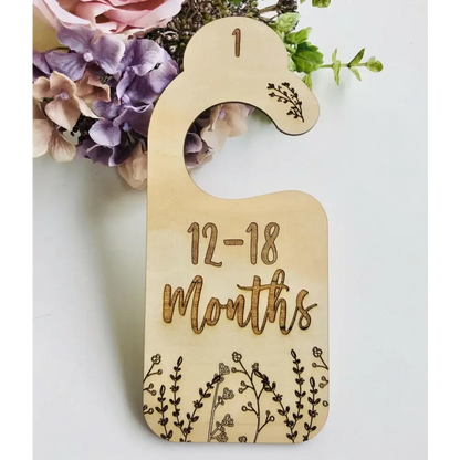 Botanical Nursery Wardrobe Dividers - Timber Tinkers