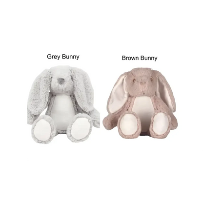 Bunny Plush - First Easter Bunny Floral - Timber Tinkers