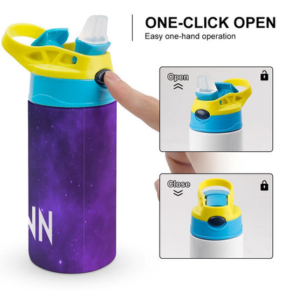 Personalised Kids Water Bottle - Galaxy