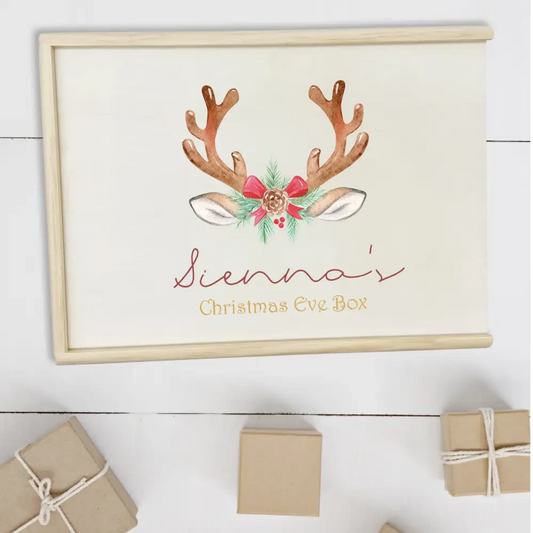 Christmas Box - Antlers - Timber Tinkers