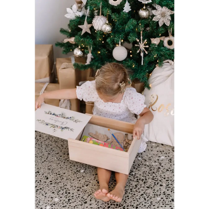 Christmas Box - Christmas Floral - Timber Tinkers