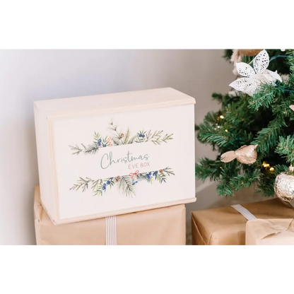 Christmas Box - Christmas Floral - Timber Tinkers