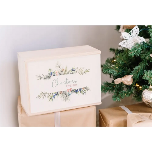 Christmas Box - Christmas Floral - Timber Tinkers