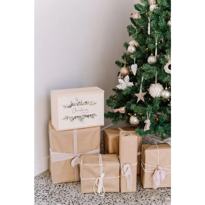 Christmas Box - Christmas Floral - Timber Tinkers