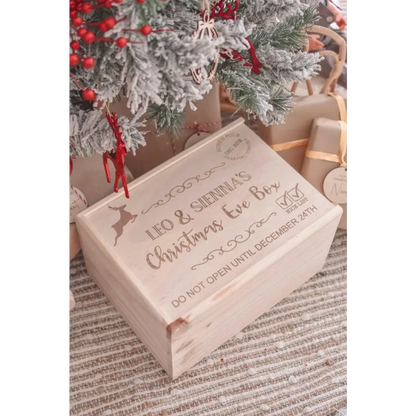 Christmas Box - Reindeer - Timber Tinkers