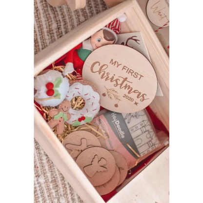 Christmas Box - Reindeer - Timber Tinkers
