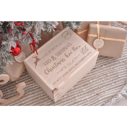 Christmas Box - Reindeer - Timber Tinkers