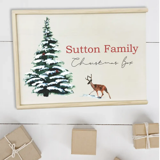 Christmas Box - Winter - Timber Tinkers