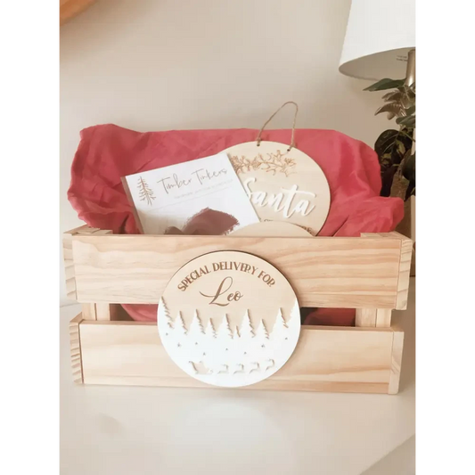 Christmas Crate - Timber Tinkers
