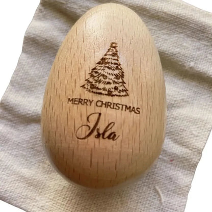 Christmas Egg Shakers - Timber Tinkers
