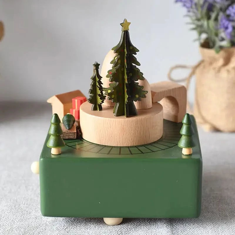 Christmas Music Box - Train - Timber Tinkers