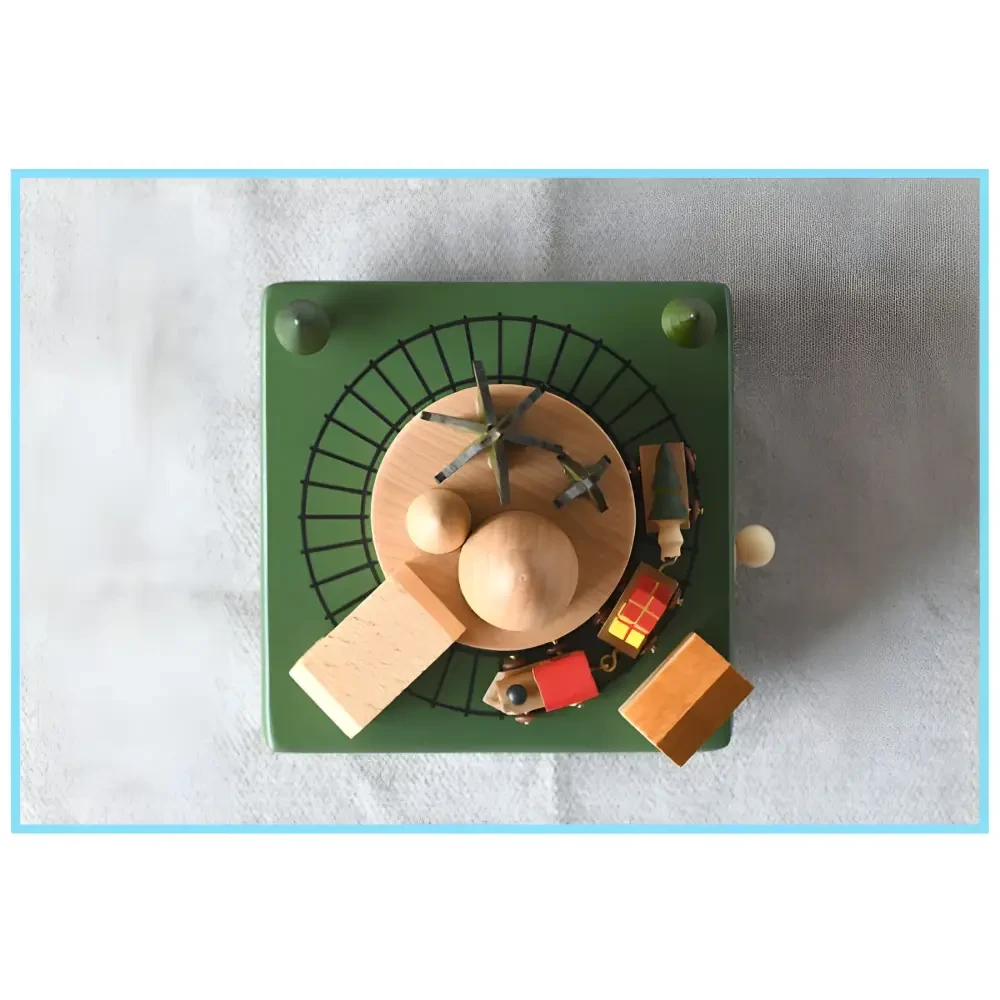 Christmas Music Box - Train - Timber Tinkers