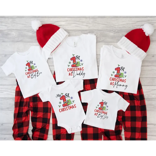Christmas T-Shirt - 1st Christmas - Timber Tinkers