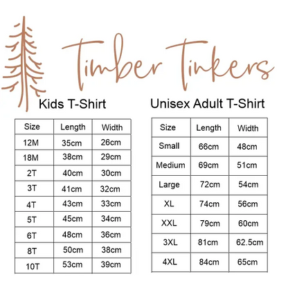 Christmas T-Shirt - 1st Christmas - Timber Tinkers
