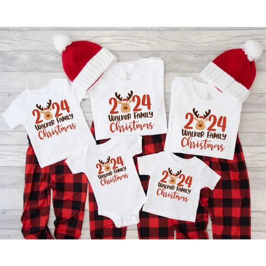 Christmas T-Shirt - 2025 Reindeer - Timber Tinkers