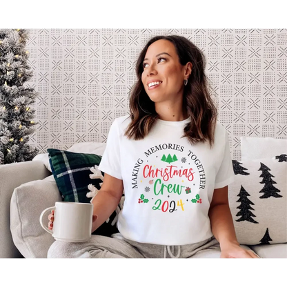 Christmas T-Shirt - Christmas Crew 2025 - Timber Tinkers