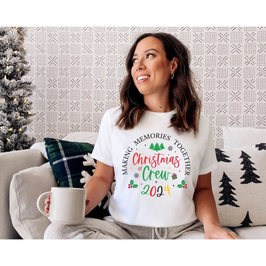 Christmas T-Shirt - Christmas Crew 2025 - Timber Tinkers
