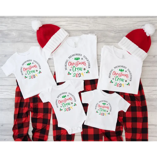 Christmas T-Shirt - Christmas Crew 2025 - Timber Tinkers
