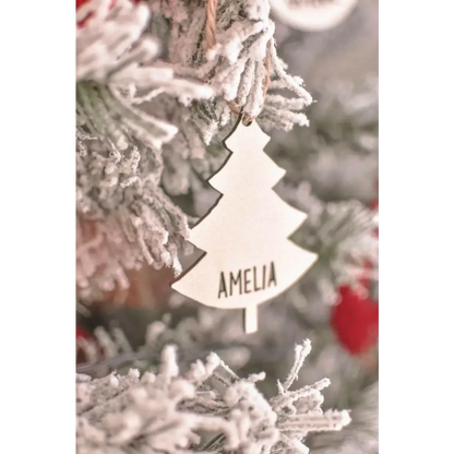 Christmas Tree Ornament - Timber Tinkers