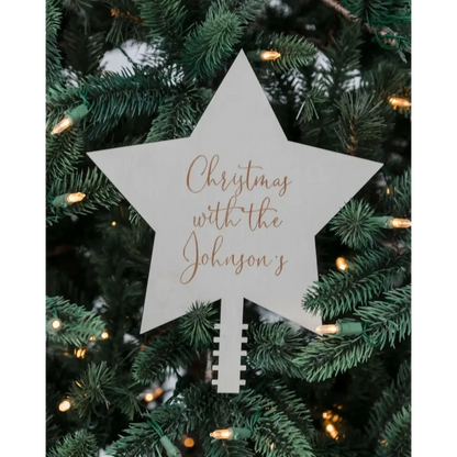 Christmas Tree Topper - Star - Timber Tinkers