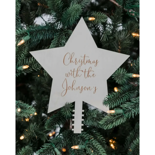Christmas Tree Topper - Star - Timber Tinkers