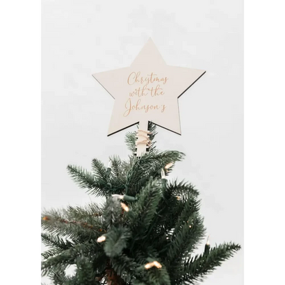 Christmas Tree Topper - Star - Timber Tinkers
